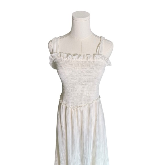 RAMY BROOK - NWT Luella Pleated Chiffon Handkerchief Midi Dress Sz M - Picture 4 of 10
